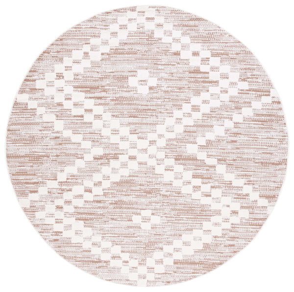 Safavieh Alamo Area Rug - Modern Charcoal And Ivory Design, Plush Polyester, Oeko-tex Certified Luxury Decor Taupe ,Ivory Polyester Alm717t-5