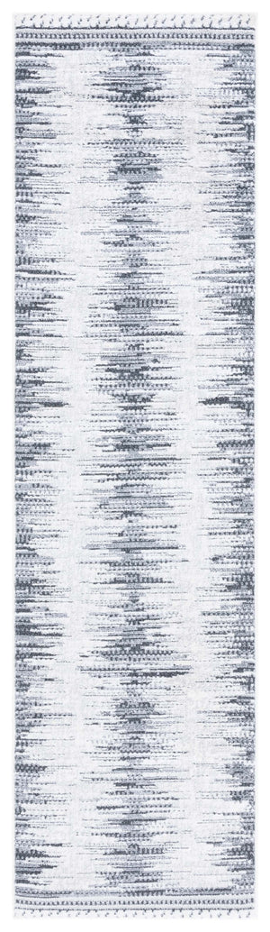 Safavieh Alamo Elegant Power-loomed Area Rug - Plush Comfort, Timeless Design, Oeko-tex Certified Quality Grey ,Charcoal Polyester Alm732h-7sq