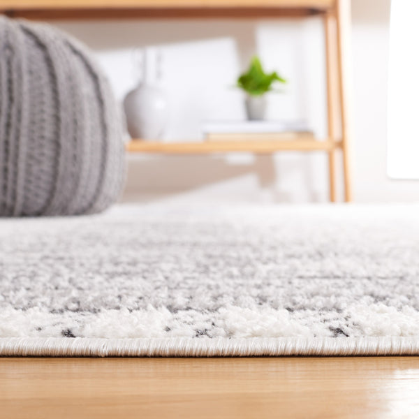 Safavieh Alamo Elegant Power-loomed Area Rug - Plush Comfort, Timeless Design, Oeko-tex Certified Quality Grey ,Charcoal Polyester Alm732h-7sq