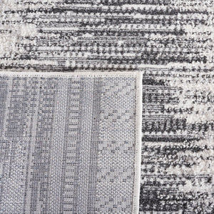 Safavieh Alamo Elegant Power-loomed Area Rug - Plush Comfort, Timeless Design, Oeko-tex Certified Quality Grey ,Charcoal Polyester Alm732h-7sq