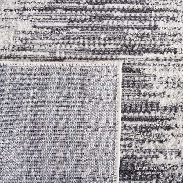 Safavieh Alamo Elegant Power-loomed Area Rug - Plush Comfort, Timeless Design, Oeko-tex Certified Quality Grey ,Charcoal Polyester Alm732h-7sq