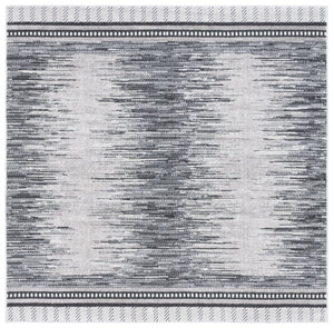 Safavieh Alamo Elegant Power-loomed Area Rug - Plush Comfort, Timeless Design, Oeko-tex Certified Quality Grey ,Charcoal Polyester Alm732h-7sq