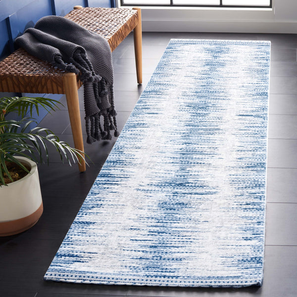 Safavieh Alamo Elegant Power-loomed Area Rug - Plush Comfort, Timeless Design, Oeko-tex Certified Quality Grey ,Blue Polyester Alm732m-28