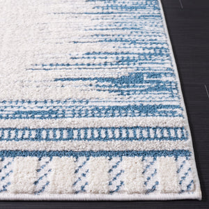 Safavieh Alamo Elegant Power-loomed Area Rug - Plush Comfort, Timeless Design, Oeko-tex Certified Quality Grey ,Blue Polyester Alm732m-28