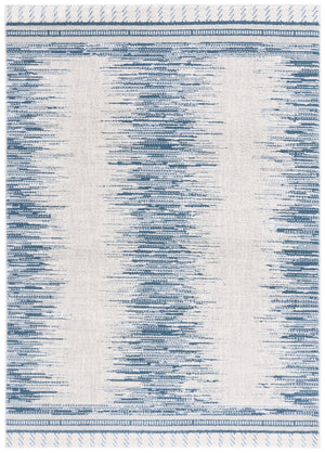Safavieh Alamo Elegant Power-loomed Area Rug - Plush Comfort, Timeless Design, Oeko-tex Certified Quality Grey ,Blue Polyester Alm732m-28