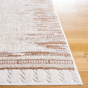 Safavieh Alamo Elegant Power-loomed Area Rug - Plush Comfort, Timeless Design, Oeko-tex Certified Quality Taupe ,Ivory Polyester Alm732t-7sq
