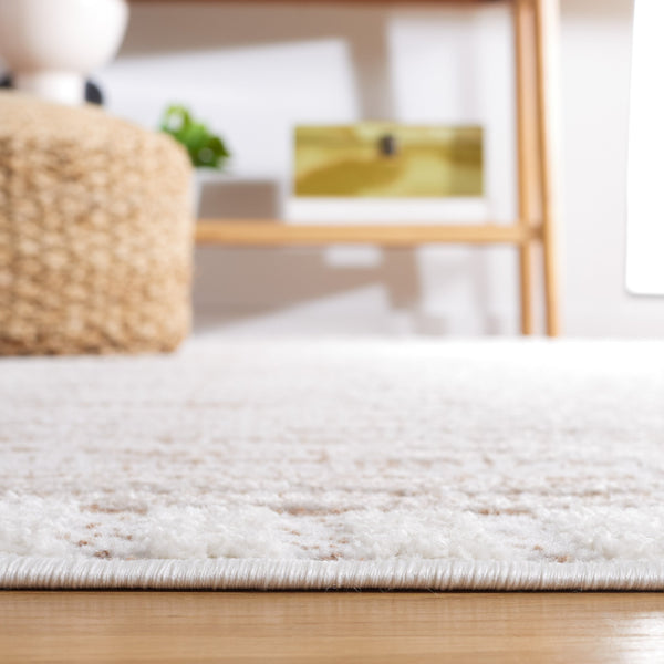 Safavieh Alamo Elegant Power-loomed Area Rug - Plush Comfort, Timeless Design, Oeko-tex Certified Quality Taupe ,Ivory Polyester Alm732t-7sq