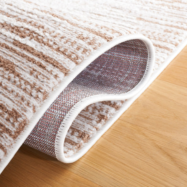 Safavieh Alamo Elegant Power-loomed Area Rug - Plush Comfort, Timeless Design, Oeko-tex Certified Quality Taupe ,Ivory Polyester Alm732t-7sq