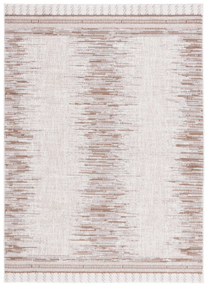 Safavieh Alamo Elegant Power-loomed Area Rug - Plush Comfort, Timeless Design, Oeko-tex Certified Quality Taupe ,Ivory Polyester Alm732t-7sq
