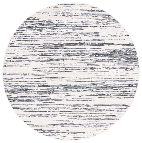 Safavieh Alamo Sophisticated Power-loomed Rug In Charcoal And Ivory - Luxurious Softness And Modern Design Charcoal ,Ivory Polyester Alm742h-9