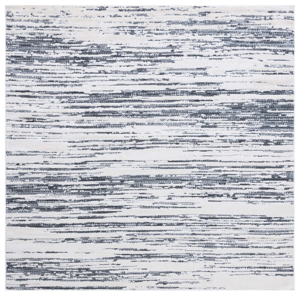 Safavieh Alamo Sophisticated Power-loomed Rug In Charcoal And Ivory - Luxurious Softness And Modern Design Charcoal ,Ivory Polyester Alm742h-9