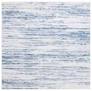 Safavieh Alamo Sophisticated Power-loomed Rug In Charcoal And Ivory - Luxurious Softness And Modern Design Blue ,Ivory Polyester Alm742m-28