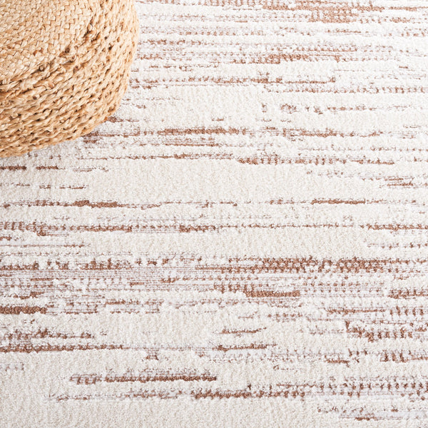 Safavieh Alamo Sophisticated Power-loomed Rug In Charcoal And Ivory - Luxurious Softness And Modern Design Taupe ,Ivory Polyester Alm742t-28