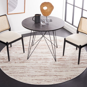 Safavieh Alamo Sophisticated Power-loomed Rug In Charcoal And Ivory - Luxurious Softness And Modern Design Taupe ,Ivory Polyester Alm742t-28