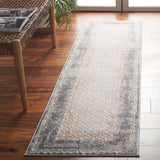 Safavieh Alenia 100 Power Loomed Modern Rug Ivory / Grey 9' x 12' ALN100A-9