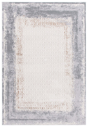 Safavieh Alenia 100 Power Loomed Modern Rug Ivory / Grey 9' x 12' ALN100A-9