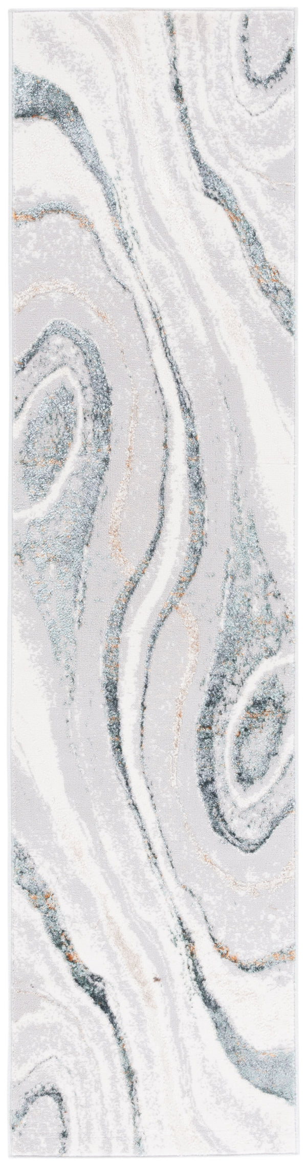 Safavieh Alenia 103 Power Loomed Modern Rug Grey / Ivory 9' x 12' ALN103F-9