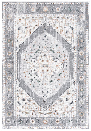 Safavieh Alenia Distressed Traditional Area Rug Power Loomed Polyester Jute for Living Rooms 5'-3" x 7'-6" ALN112F-5