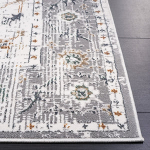 Safavieh Alenia Distressed Traditional Area Rug Power Loomed Polyester Jute for Living Rooms 5'-3" x 7'-6" ALN112F-5