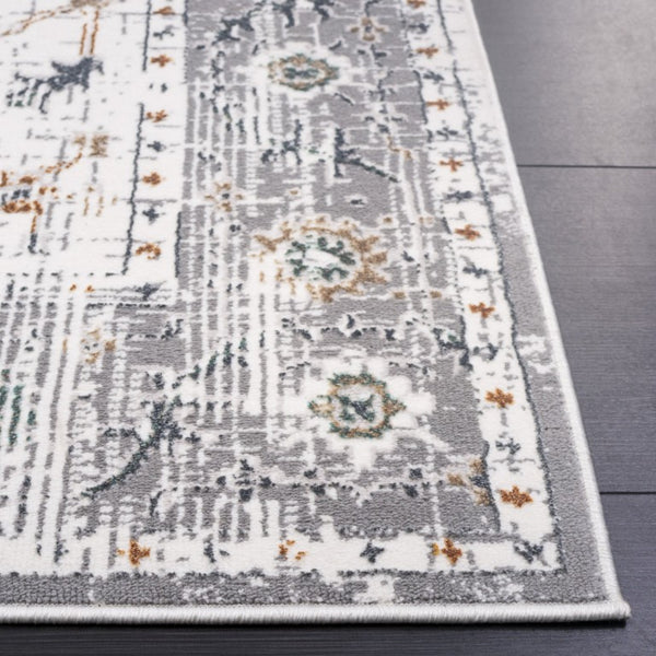 Safavieh Alenia Distressed Traditional Area Rug Power Loomed Polyester Jute for Living Rooms 6'-0" x 9'-0" ALN112F-6