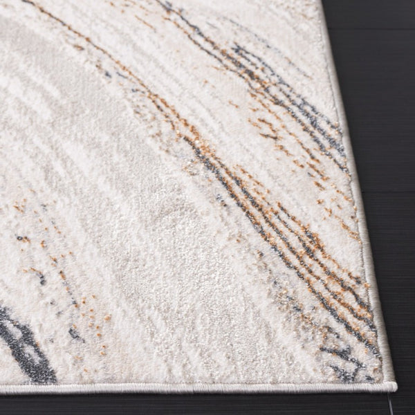 Safavieh Alenia Power Loomed Beige Area Rug Turkish Polyester Jute Low Pile Living Room 8'-0" x 10'-0" ALN116B-8