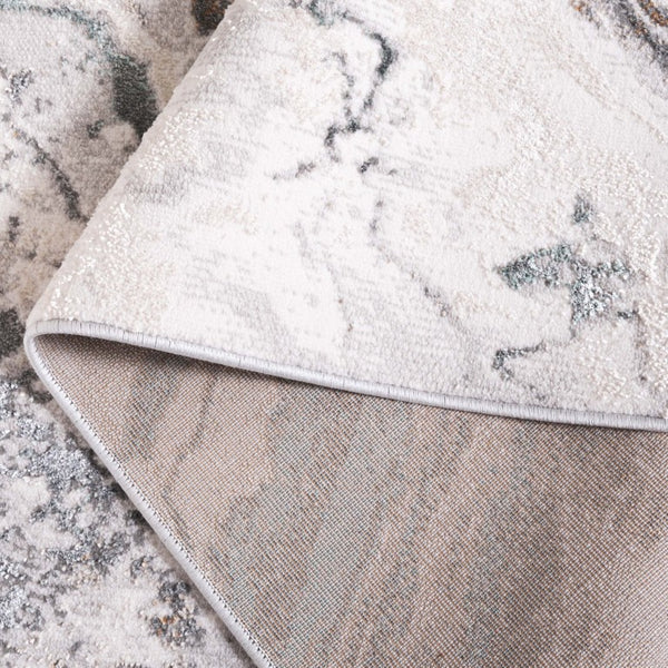 Safavieh Alenia Abstract Marble Area Rug Power Loomed in Turkey for Living and Dining Rooms 5'-3" x 7'-6" ALN136A-5