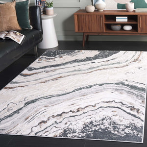 Safavieh Alenia Abstract Marble Area Rug Power Loomed in Turkey for Living and Dining Rooms 5'-3" x 7'-6" ALN136A-5
