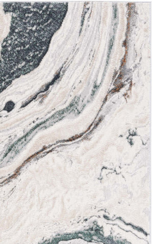 Safavieh Alenia Abstract Marble Area Rug Power Loomed in Turkey for Living and Dining Rooms 5'-3" x 7'-6" ALN136A-5