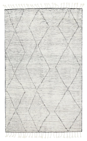 Jaipur Living Alpine Ammil Moroccan Global Handmade Indoor Rug Cream 4'x6'