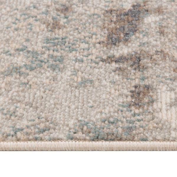 AMER Rugs Alpine Amira ALP-1 Power-Loomed Machine Made Polypropylene Modern & Contemporary Abstract Rug Gray 7'10" x 10'2"