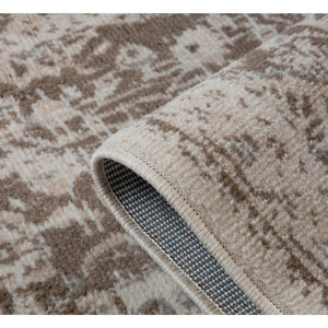 Amer Rugs Alpine Traditional Medallion Power-loom Area Rug - Durable, Eye-catching Design For Any Space Light Cream Polypropylene Alp122710