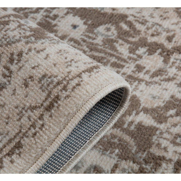 Amer Rugs Alpine Traditional Medallion Power-loom Area Rug - Durable, Eye-catching Design For Any Space Light Cream Polypropylene Alp122710