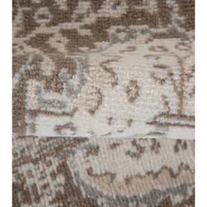 Amer Rugs Alpine Traditional Medallion Power-loom Area Rug - Durable, Eye-catching Design For Any Space Light Cream Polypropylene Alp122710