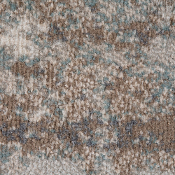 AMER Rugs Alpine Bella ALP-2 Power-Loomed Machine Made Polypropylene Modern & Contemporary Abstract Rug Light Brown 7'10" x 10'2"