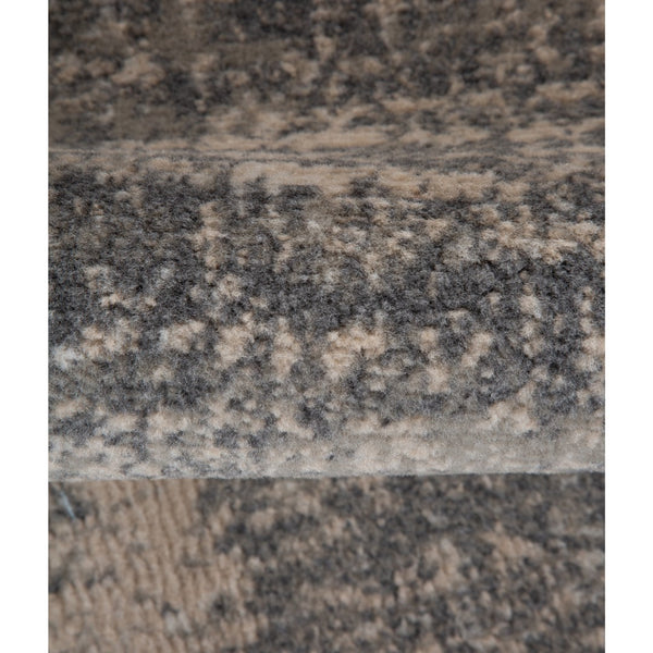 AMER Rugs Alpine Cel ALP-3 Power-Loomed Machine Made Polypropylene Modern & Contemporary Abstract Rug Light Blue 7'10" x 10'2"