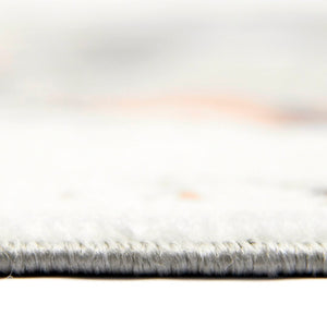 AMER Rugs Alpine Ehra ALP-5 Power-Loomed Machine Made Polypropylene Modern & Contemporary Abstract Rug Rust 7'10" x 10'2"