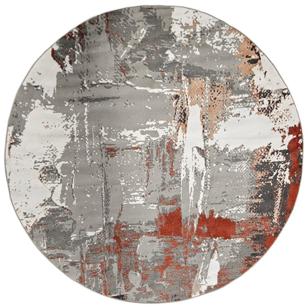 Amer Rugs Alpine Contemporary Power-loomed Area Rug – Stylish, Durable Addition For Any Interior Design Space Rust Polypropylene Alp5710710