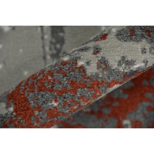 Amer Rugs Alpine Contemporary Power-loomed Area Rug – Stylish, Durable Addition For Any Interior Design Space Rust Polypropylene Alp52710