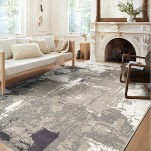 Amer Rugs Alpine Contemporary Power-loomed Area Rug – Stylish, Durable Addition For Any Interior Design Space Ivory Polypropylene Alp6106139