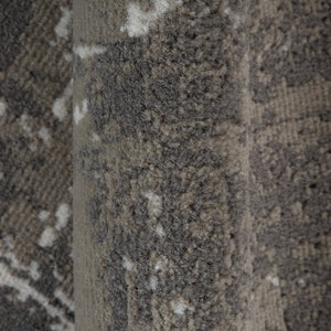 AMER Rugs Alpine Ehra ALP-6 Power-Loomed Machine Made Polypropylene Modern & Contemporary Abstract Rug Ivory 7'10" x 10'2"