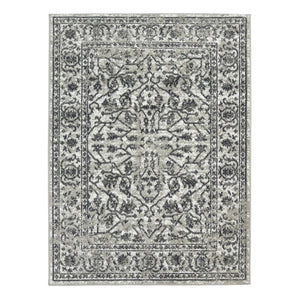 Amer Rugs Alpine Classic Bordered Power-loom Area Rug - Stylish, Durable Design For Any Interior Space Dark Gray Polypropylene Alp76709