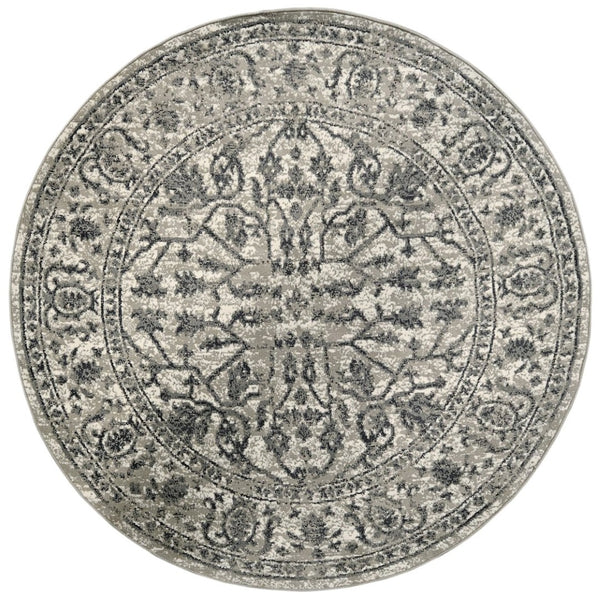 Amer Rugs Alpine Classic Bordered Power-loom Area Rug - Stylish, Durable Design For Any Interior Space Dark Gray Polypropylene Alp7710710