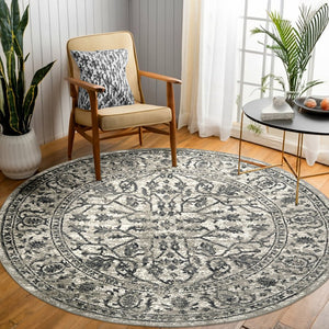 Amer Rugs Alpine Classic Bordered Power-loom Area Rug - Stylish, Durable Design For Any Interior Space Dark Gray Polypropylene Alp7710710