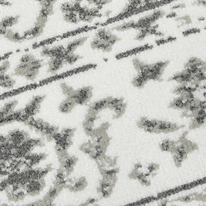 Amer Rugs Alpine Classic Bordered Power-loom Area Rug - Stylish, Durable Design For Any Interior Space Light Gray Polypropylene Alp86709