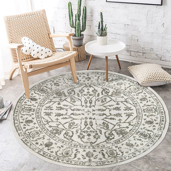 Amer Rugs Alpine Classic Bordered Power-loom Area Rug - Stylish, Durable Design For Any Interior Space Light Gray Polypropylene Alp8710710