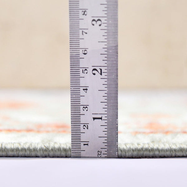 Amer Rugs Alpine Classic Bordered Power-loom Area Rug - Stylish, Durable Design For Any Interior Space Gray,Orange Polypropylene Alp992122