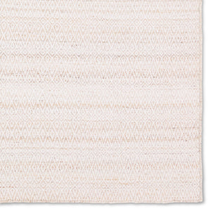 Jaipur Living Almas Imogen Als01 Handwoven Handmade 100% Pet Yarn Geometric Trellis Outdoor Rug Tan, Cream 100% Pet Yarn Rug160110