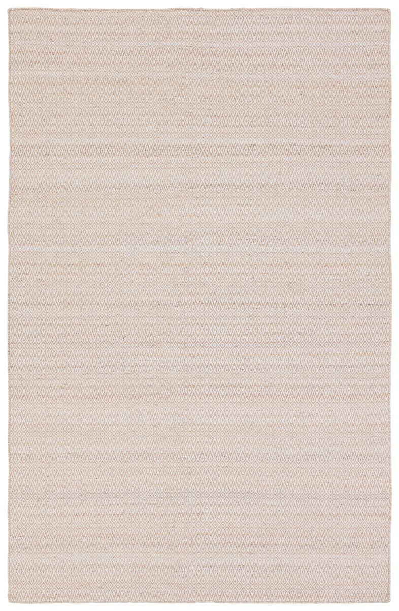 Jaipur Living Almas Imogen Als03 Handwoven Handmade 100% Pet Yarn Geometric Trellis Outdoor Rug Tan 100% Pet Yarn Rug160123