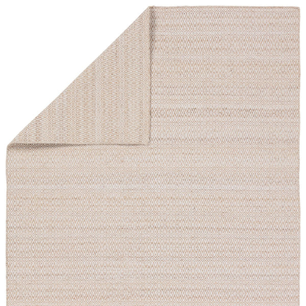 Jaipur Living Almas Imogen Als03 Handwoven Handmade 100% Pet Yarn Geometric Trellis Outdoor Rug Tan 100% Pet Yarn Rug160123