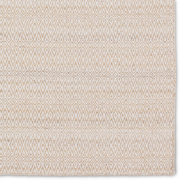Jaipur Living Almas Imogen Als03 Handwoven Handmade 100% Pet Yarn Geometric Trellis Outdoor Rug Tan 100% Pet Yarn Rug160123